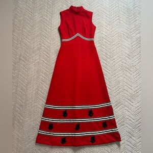 Vintage Leslie Fay Knit Dress - Union Made USA sz 8